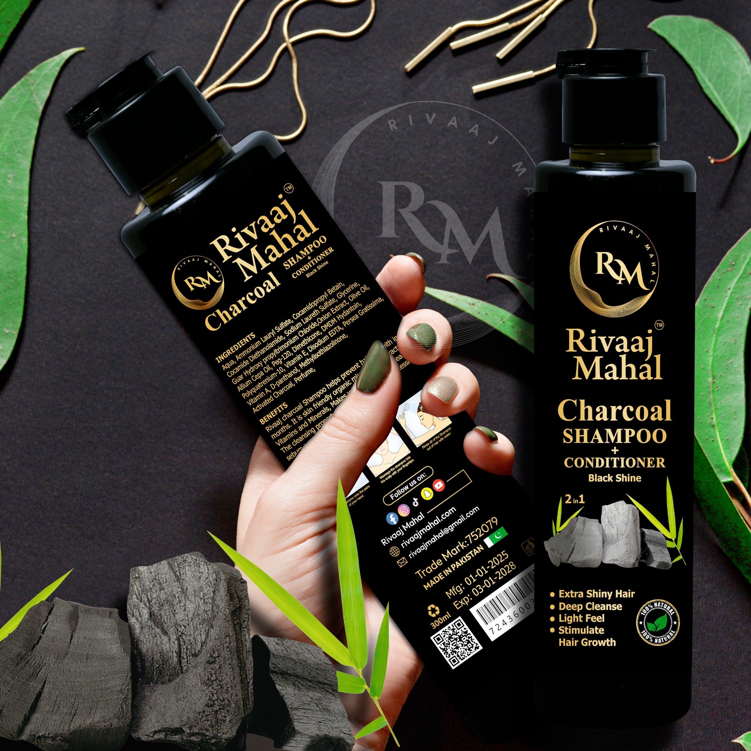 Rivaj Mehal Hair Oil & Organic Shampoo